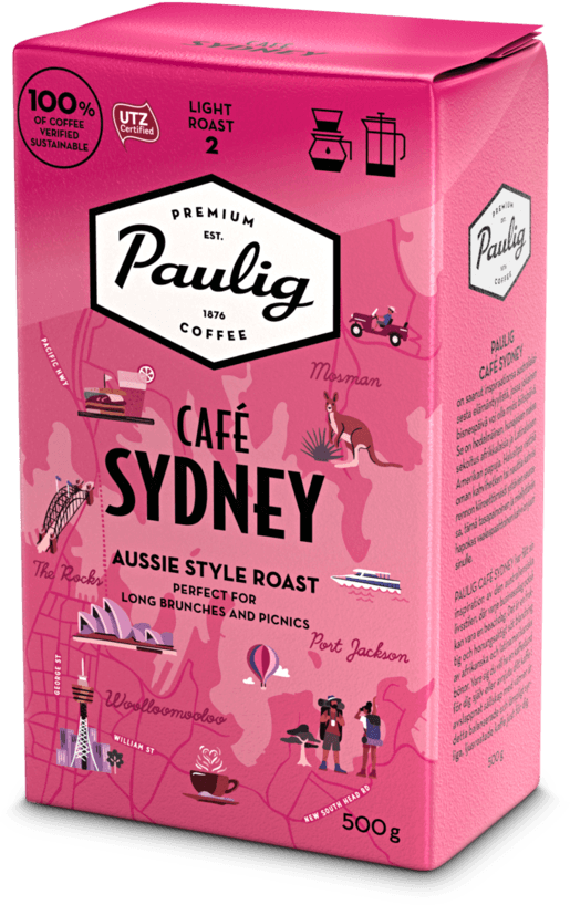 Paulig Café Sydney coffee filter grind 500g | Soposopo