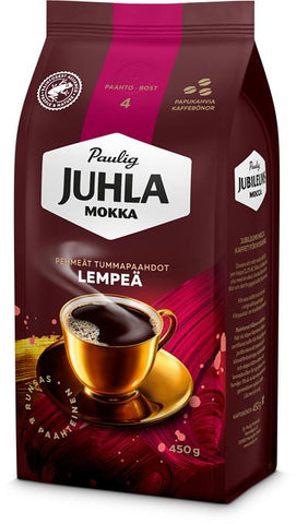 Paulig Juhla Mocha Gentle coffee coffee bean 450g