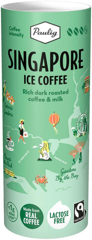 Paulig Singapore Ice Coffee 235 ml lactose free milk coffee drink, Fairtrade