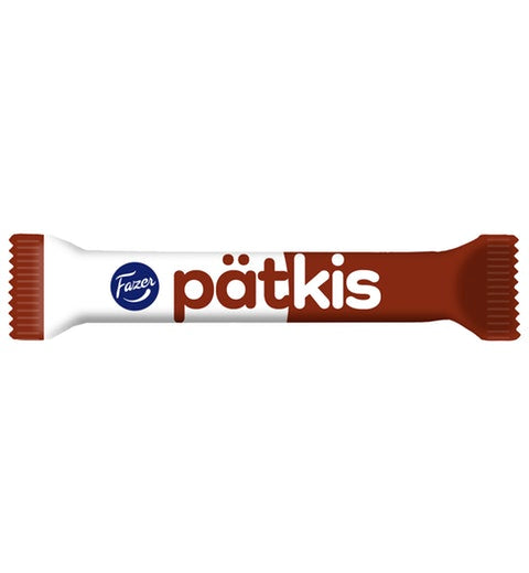 Fazer Patkis countline Chocolate 1 bar of 18g 0.6oz
