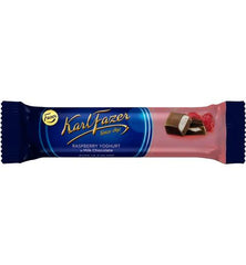 Fazer Karl Fazer Rasberry yoghurt in milk Chocolate 1 bar of 37g 1.3oz | Soposopo