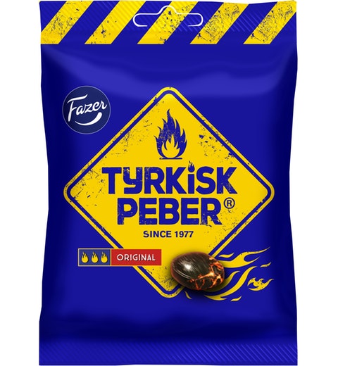 Fazer Tyrkisk Peber Original Licorice 1 Pack of 150g 5.3oz