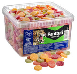 Fazer Pantteri Hedelma loosweight Licorice 1 Box of 2kg 70.5oz