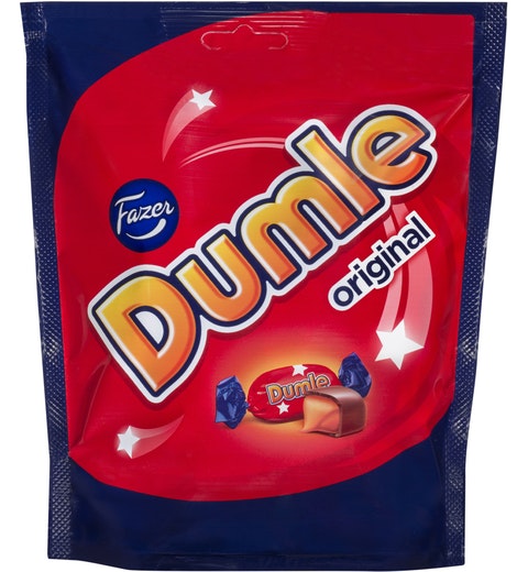 Fazer Dumle original Chocolate 1 Pack of 220g 7.8oz