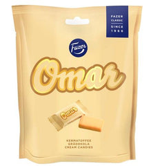 Fazer Omar cream Candy 1 Pack of 220g 7.8oz | Soposopo