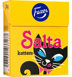 Fazer Salta Katten Pastilles 1 Box of 24g 0.8oz