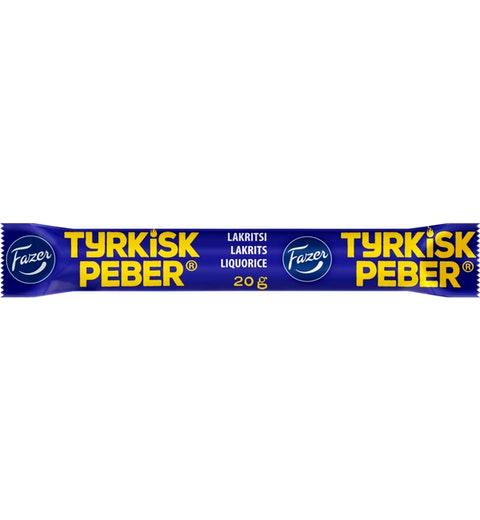 Fazer Tyrkisk Peber Original Licorice 1 bar of 20g 0.7oz | Soposopo