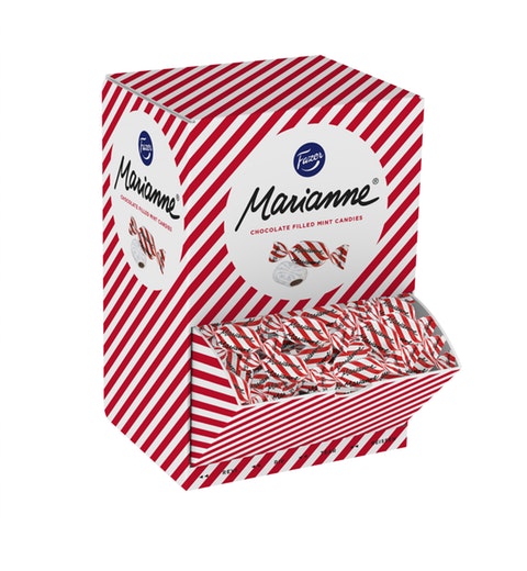 Fazer Marianne Peppermint chocolate Candy 1 Box of 2.5kg 88.2oz