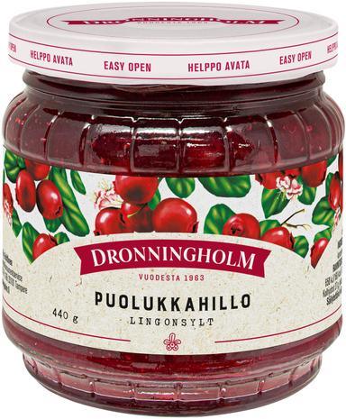 Dronningholm lingonberry jam 440g | Soposopo