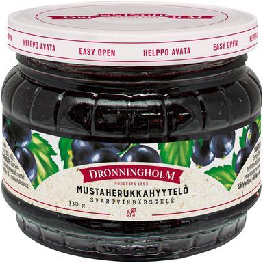 Dronningholm Blackcurrant jelly 330g | Soposopo