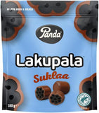 Panda Lollipop chocolate liquorice 180g