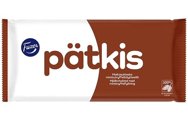 Fazer Patkis Original Chocolate 1 bar of 121g 4.3oz | Soposopo