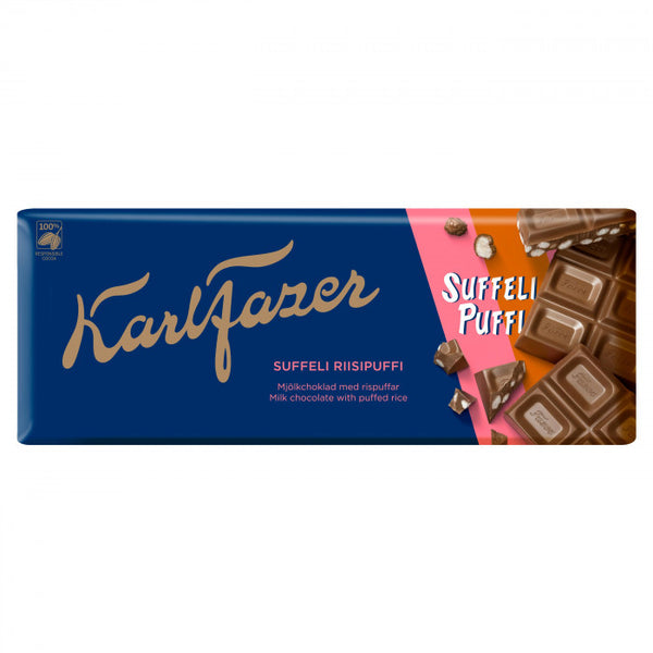 Fazer Karl Fazer Suffeli milk chocolate Chocolate 1 bar of 198g 7oz