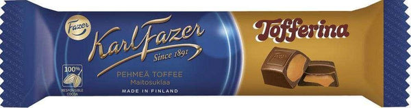Fazer Karl Fazer Tofferina Chocolate 1 Sticks of 40g 1.4oz