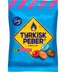 Fazer Tyrkisk Peber Hot & Sour Licorice 1 Pack of 150g 5.3oz