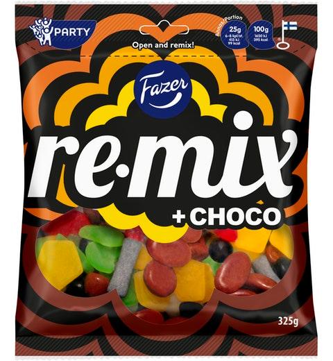 Fazer Remix choco assorted sweets Gummy 1 Pack of 325g 11.5oz