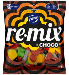 Fazer Remix choco assorted sweets Gummy 1 Pack of 325g 11.5oz