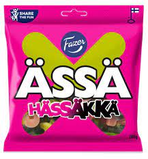Fazer Assa fruit and salty Licorice mixed Candy 1 Pack of 280g 9.9oz