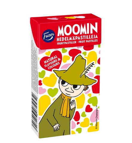 Fazer Moomin fruit Pastilles 1 Box of 40g 1.4oz