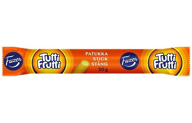 Fazer Tutti Frutti stang Candy 1 bar of 20g 0.7oz | Soposopo