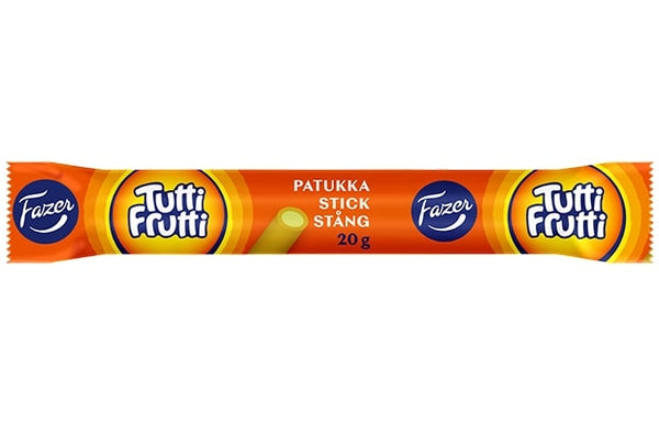 Fazer Tutti Frutti stang Candy 1 bar of 20g 0.7oz