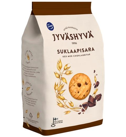 Fazer Jyvashyva Suklaapisara Biscuits 1 Box of 350g 12.3oz | Soposopo