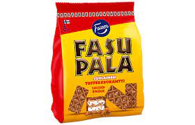 Fazer Fasupala Salty caramel wafer 1 Pack of 215g 7.6oz