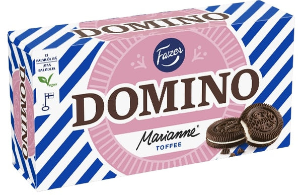 Fazer Domino Marianne Toffee Biscuits 1 Box of 350g 12.3oz
