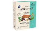 Fazer Jyvashyva mint chocolate Biscuits 1 Box of 180g 6.3oz