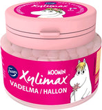 Fazer Xylimax Moomin Raspberry Pastilles 1 Jar of 90g 3.2oz