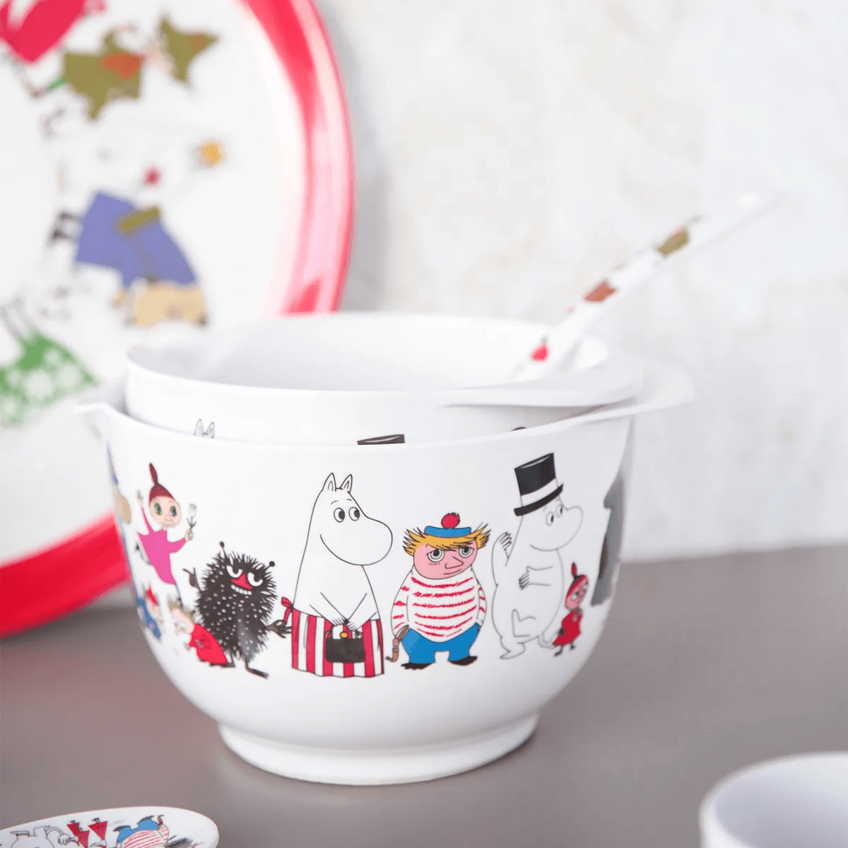 Friends Melamine Bowl L Martinex Moomin | Soposopo