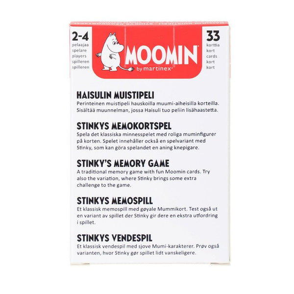 Stinky's Memo Card Game Martinex Moomin