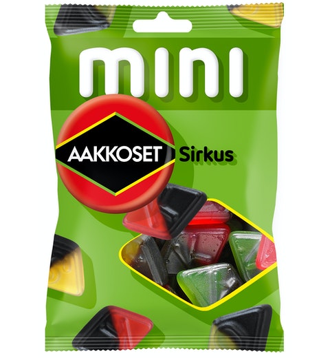 Malaco Aakkoset Sirkus Mini Gummy 2 Pack of 120g 4.2 oz