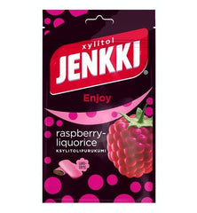 Cloetta Jenkki Raspberry Chewing gum 1 Pack of 100g 3.5oz