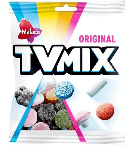 Malaco TV Mix Original Gummy 1 Pack of 325g 11.5 oz