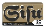 Cloetta Sisu XYLITOL SALMIAKKI Pastilles 1 Box of 70g 2.5oz