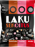 Cloetta Malaco LACQUER MIXTURE Liquorice 1 Pack of 250g 8.8oz