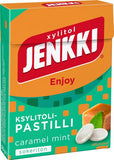 Jenkki Yank Enjoy Caramel Mint xylitol lozenge 50g