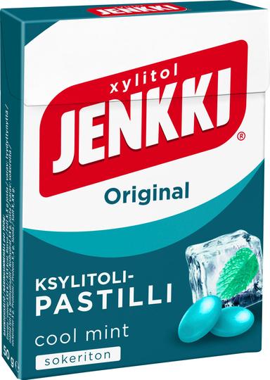 Jenkki Original Cool Mint Xylitol lozenge 50g