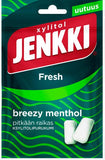 Jenkki Fresh Breezy Menthol xylitol gum 35g