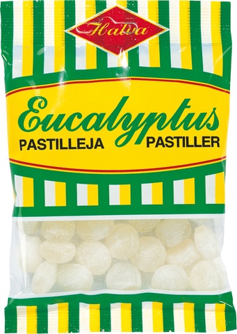 Halva Eucalyptus Original Pastilles 1 Pack of 100g 3.5oz