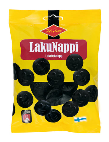 Halva Lakunappi Original Licorice 1 Pack of 200g 7.1oz