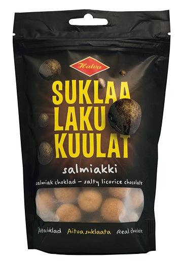 Halva SuklaaLakuKuulat Chocolate Licorice 1 Pack of 140g 4.9oz