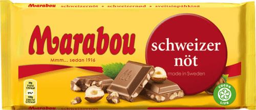 Marabou Chocolate mix set - 10 bars - Various flavors