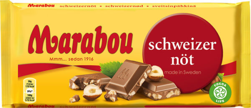 Marabou Chocolate mix set - 10 bars - Various – Soposopo