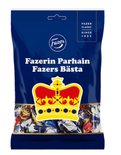 Finnish Candy Set - Fazer candies - 18 bags - 4,85kg | Soposopo