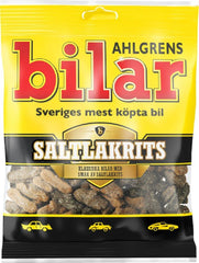 Cloetta Ahlgrens Bilar Saltlakrits Salted Liquorice Candy 100g 3.5oz | Soposopo