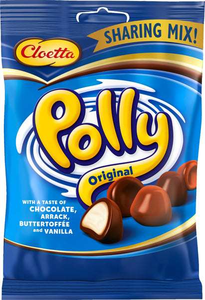 Cloetta Polly Blue Original Swedish Milk Chocolate Candy Candies Sweets 200g