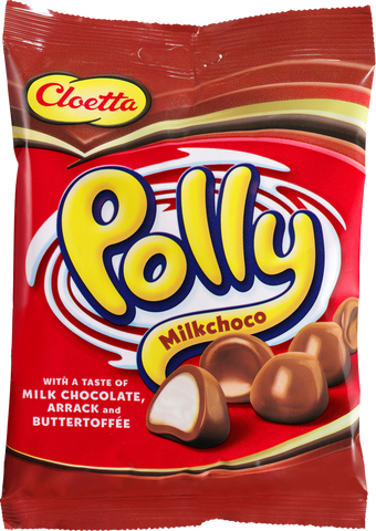 Cloetta Polly Red Original Swedish Milk Chocolate Candy Candies Sweets 200g