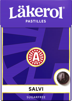 Cloetta Lakerol CLASSIC SALVI Pastilles 1 Box of 75g 2.6oz